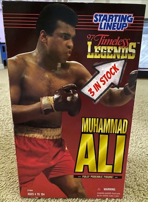 Muhammad Ali 1997 Starting Lineup Timeless Legends Doll $75.00